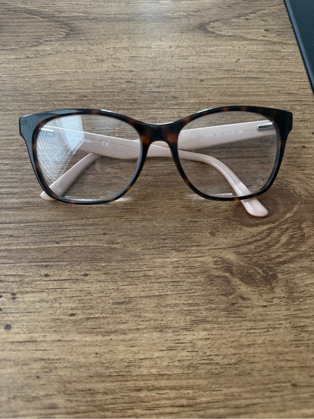 LACOSTE WOMEN’S L2767 214 TORTOISE SHELL TAN AUTHENTIC EYEGLASSES 54-16-140